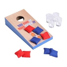 Игра Корнхол алкогольная, 8 подушек, 4 стопки, поле 25.2×12.5×6 см