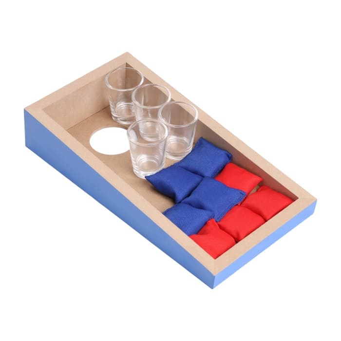 Игра Корнхол алкогольная, 8 подушек, 4 стопки, поле 25.2×12.5×6 см