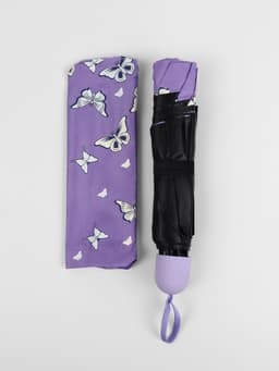 Зонт механический «Бабочки», с проявляющимся рисунком, 4 сложения, 8 спиц, R=47/55 см, d=94 см, МИКС