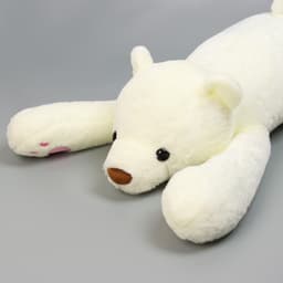 Мягкая игрушка без наполнителя «Медведь», 100 см, цвет белый