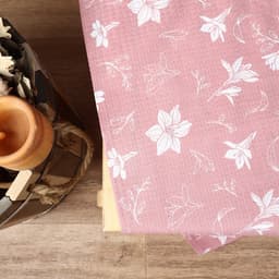 Простыня вафельная для бани «Этель. Лилия», 150×180 см, хлопок 100%, розовая