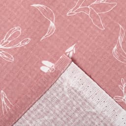 Простыня вафельная для бани «Этель. Лилия», 150×180 см, хлопок 100%, розовая