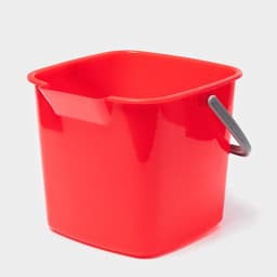 Ведро для уборки, 5.6 л, 21.5×23×18.5 см, красное