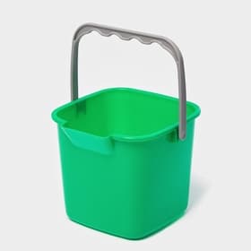 Ведро для уборки, 2.8 л, 17.6×18.5×15 см, зелёное