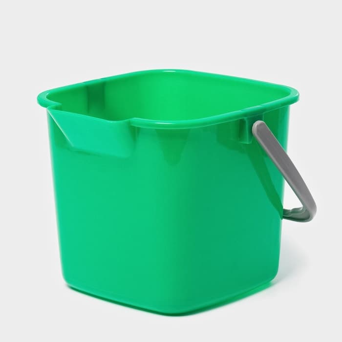 Ведро для уборки, 2.8 л, 17.6×18.5×15 см, зелёное