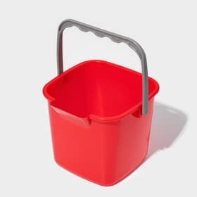 Ведро для уборки, 2.8 л, 17.6×18.5×15 см, красное