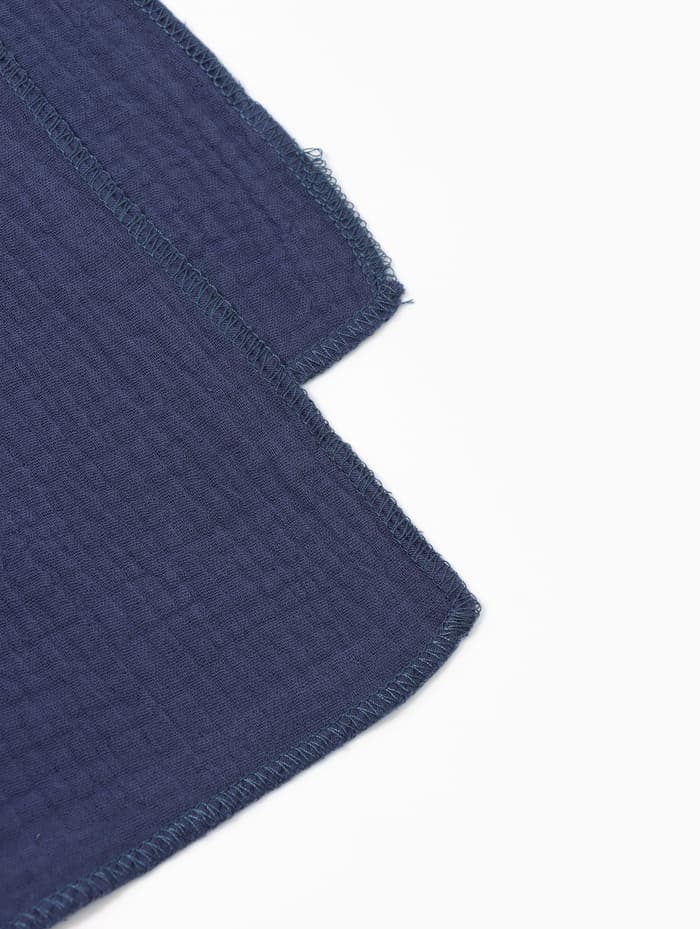 Пелёнка двухслойная «Крошка Я» Ocean, 130×100 см, хлопок 100%, синяя