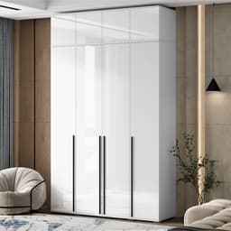 Антресоль для четырёхстворчатого шкафа «Норд», 1600×510×418 мм, цвет белый глянец