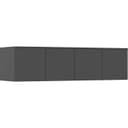 Антресоль для четырёхстворчатого шкафа «Норд», 1600×510×418 мм, цвет графит