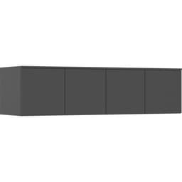 Антресоль для четырёхстворчатого шкафа «Норд», 1600×510×418 мм, цвет графит