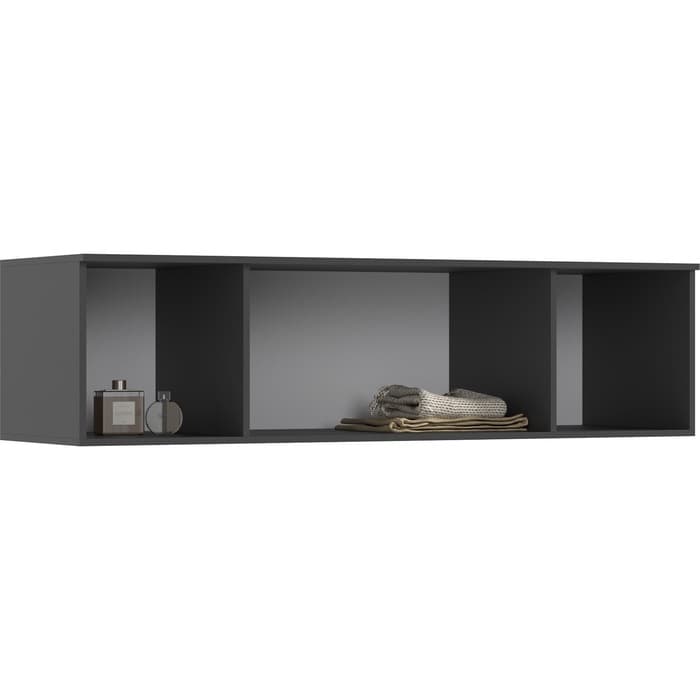 Антресоль для четырёхстворчатого шкафа «Норд», 1600×510×418 мм, цвет графит