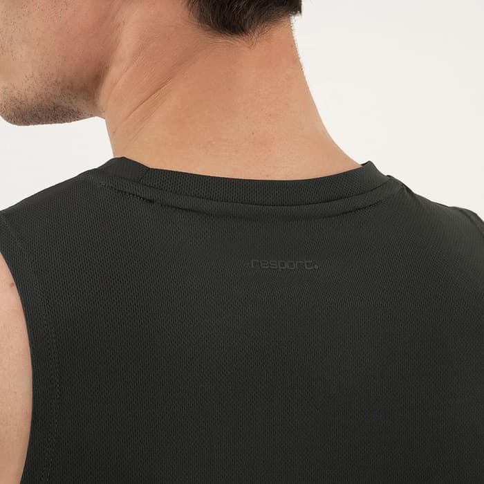 Майка мужская Resport, размер 48, цвет зелёный, серый