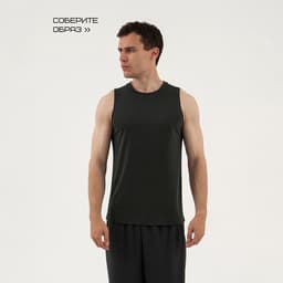 Майка мужская Resport, размер 48, цвет зелёный, серый