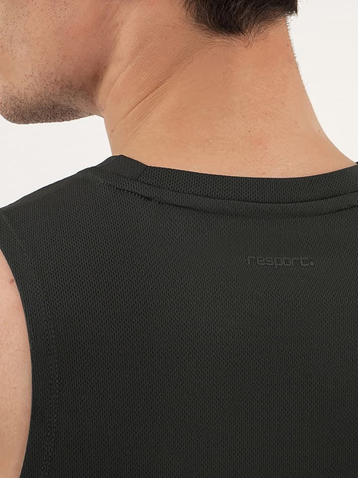 Майка мужская Resport, размер 54, цвет зелёный, серый