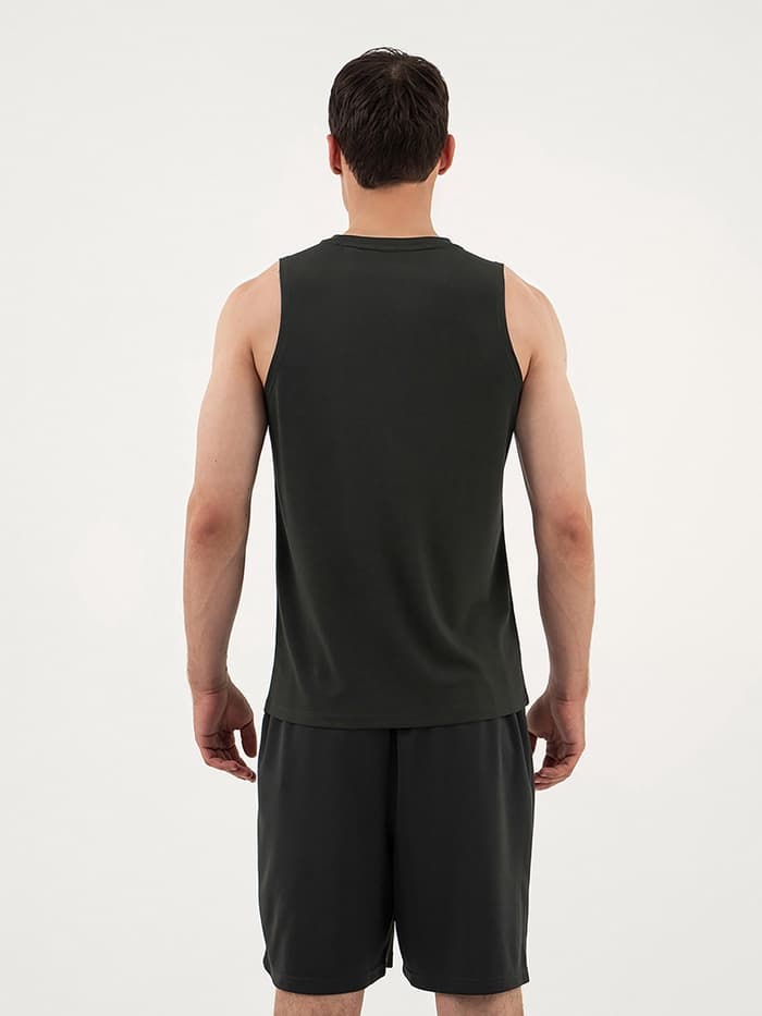 Майка мужская Resport, размер 54, цвет зелёный, серый