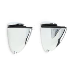 Полкодержатель CAPPIO «Пеликан», 41×40×23 мм, 2 шт., цвет хром