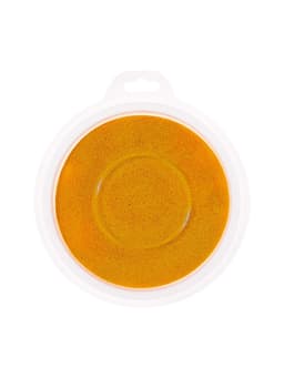 Краска пальчиковая, на водной основе, с губкой, желтый