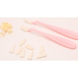 Набор мастихинов для растирки 2 штуки, с дополнительными насадками, ластиками, 10 штук