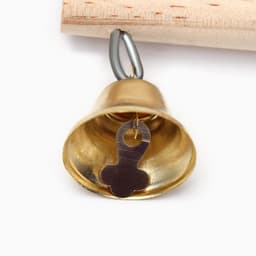 Качели для птиц, 20 см, с деревянной жёрдочкой, цвет МИКС