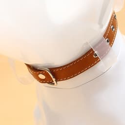 Ветеринарный воротник с креплением на ошейник, ОШ 14-34 см, высота 20 см, без ошейника