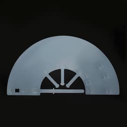 Ветеринарный воротник с креплением на ошейник, ОШ 14-34 см, высота 20 см, без ошейника