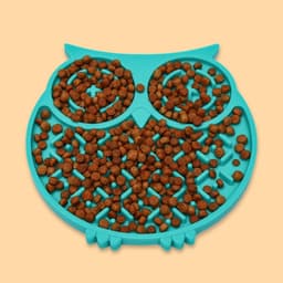 Коврик для лизания, 15×16 см, на присосках, зелёный