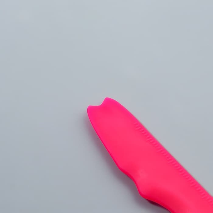 Трафарет для нанесения макияжа, 15×4.5×0.7 см, цвет розовый