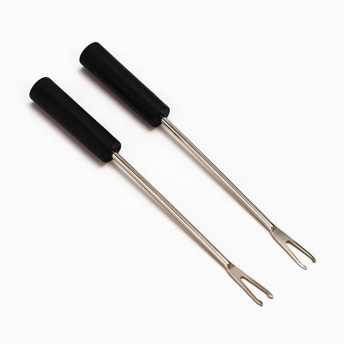 Фондю новогоднее керамическое «Счастья», 2 шпажки