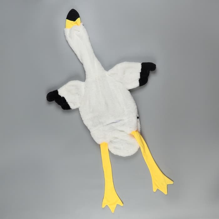 Мягкая игрушка без наполнителя «Фламинго», 160 см, цвет белый