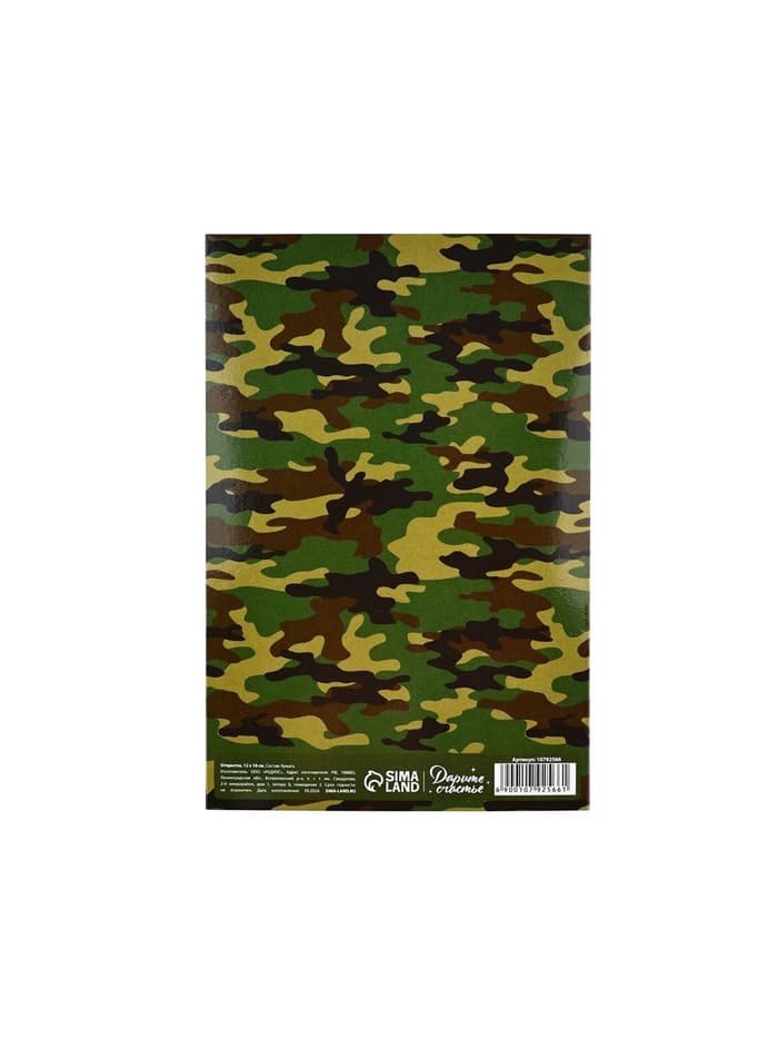 Открытка «С 23 Февраля!», 12×18 см