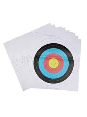 Набор мишеней для стрельбы, 10 шт., 60 см, бумажные, цветная печать