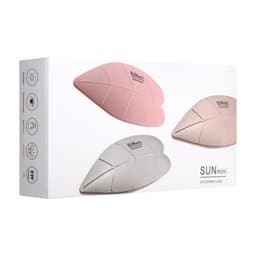 Лампа для маникюра LUF-09, UV/LED, 6 диодов, 6 Вт, USB, розовая