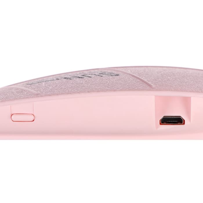 Лампа для маникюра LUF-09, UV/LED, 6 диодов, 6 Вт, USB, розовая