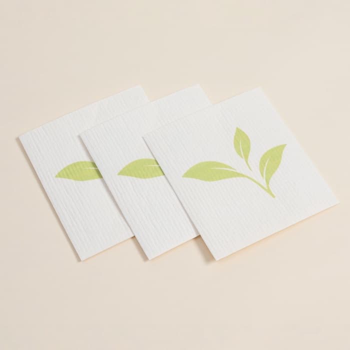 Салфетки для уборки универсальные SL Home, из целлюлозы и хлопка, 3 шт., 17×19 см, серые