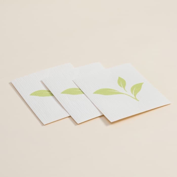 Салфетки для уборки универсальные SL Home, из целлюлозы и хлопка, 3 шт., 17×19 см, серые