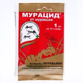 Средство от муравьев «Мурацид», ампула, 1 мл