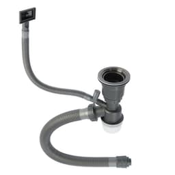 Сифон для мойки AFLORN AF90101F-1, 3 1/2", черный