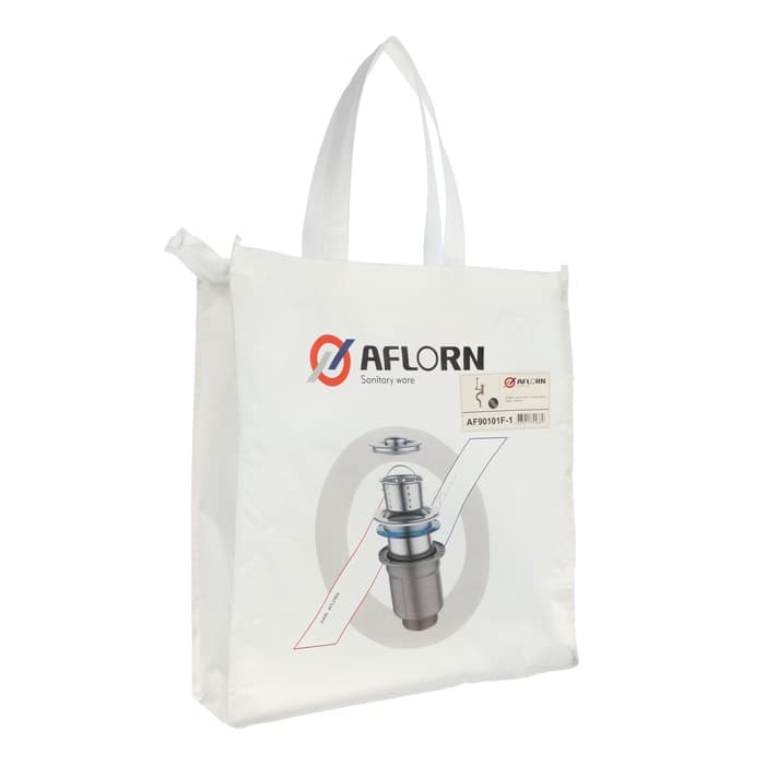 Сифон для мойки AFLORN AF90101F-1, 3 1/2", черный