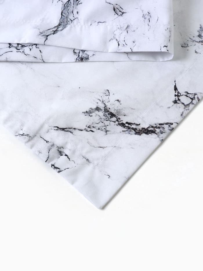 Пододеяльник 2-спальный «Этель» Marble, 180×220 см, перкаль