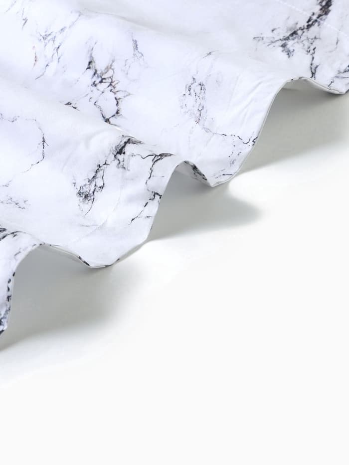 Пододеяльник 2-спальный «Этель» Marble, 180×220 см, перкаль