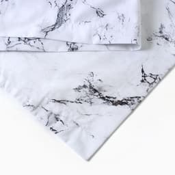 Наволочки «Этель» Marble, 70×70+3 см, комплект 2 шт., перкаль, хлопок 100%