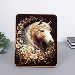 Картина акрил настольная «Царский конь», 25×20 см