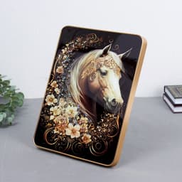 Картина акрил настольная «Царский конь», 25×20 см