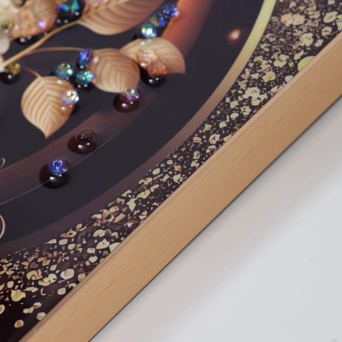 Картина акрил «Цветочная абстракция», 30×20 см