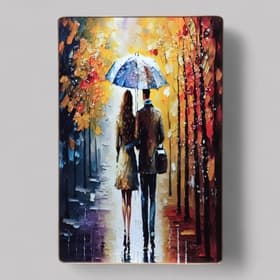 Картина акрил «Вечернее свидание», 60×39.5 см