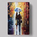 Картина акрил «Вечернее свидание», 60×39.5 см