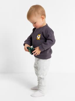 Свитшот детский MINAKU, рост 92-98 см, графит