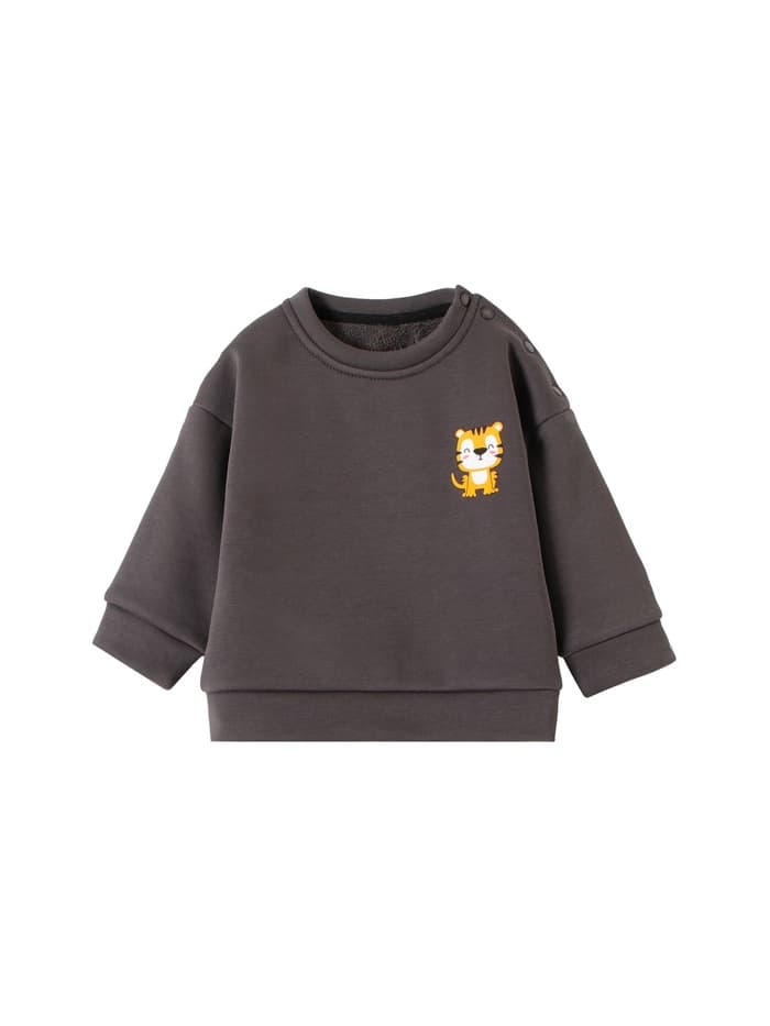 Свитшот детский MINAKU, рост 92-98 см, графит
