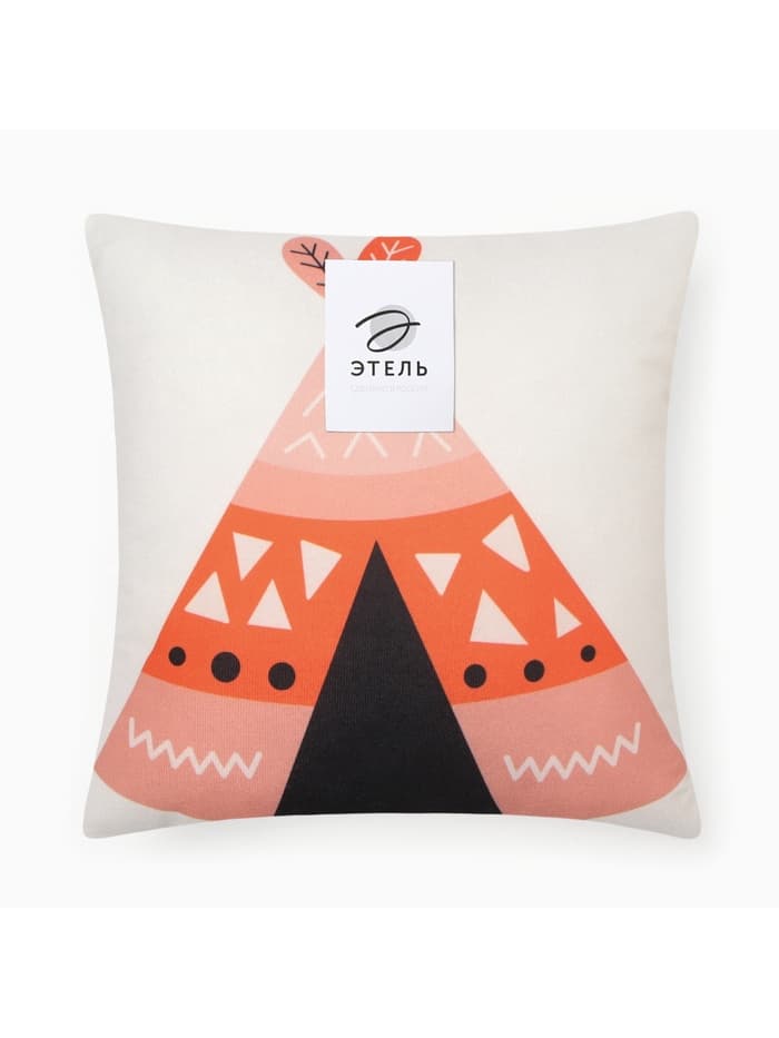 Подушка декоративная детская «Этель. Вигвам», 30×30 см, велюр