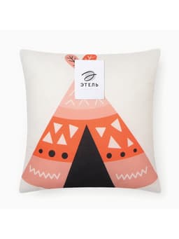 Подушка декоративная детская «Этель. Вигвам», 30×30 см, велюр